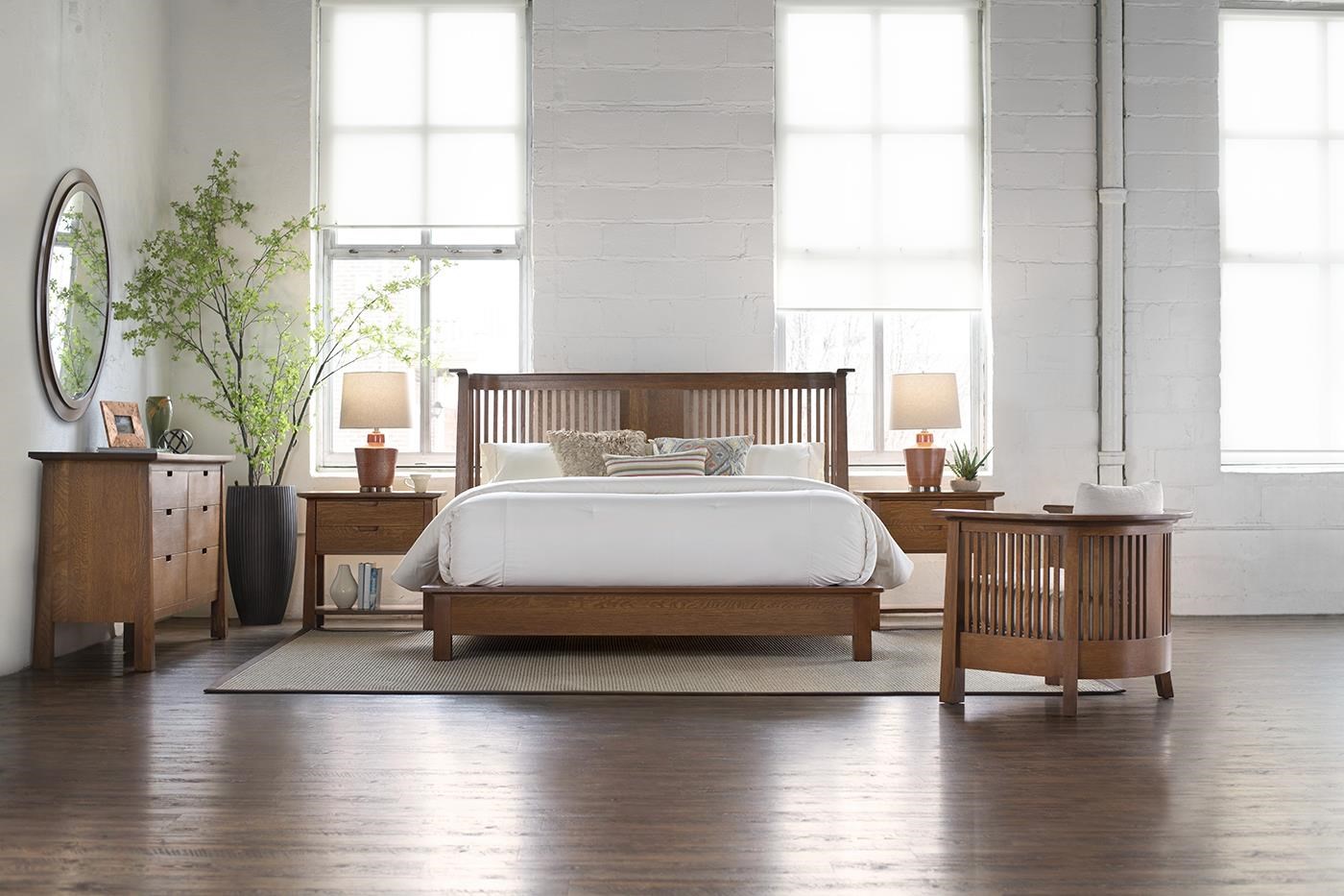Stickley store mission bed